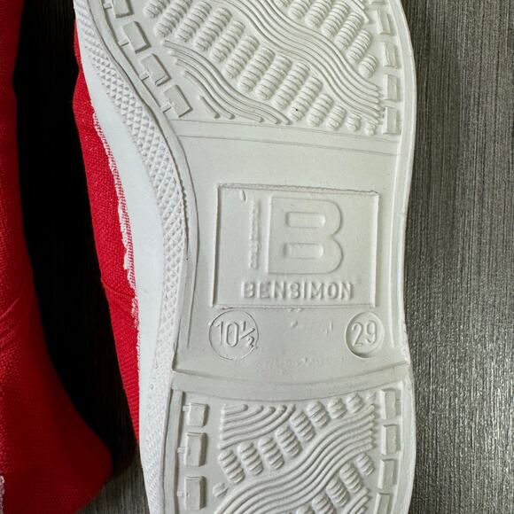 J Crew Bensimon Elly Casual Tennis Sneakers US Boy's 10.5 - Picture 8 of 10